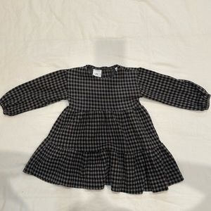 Zara Soft Touch Plaid Dress 18-24 months